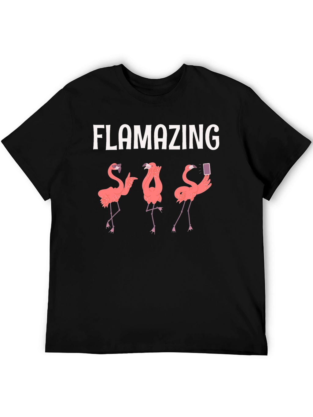 Flamazing Flamingo Graphic T-Shirt