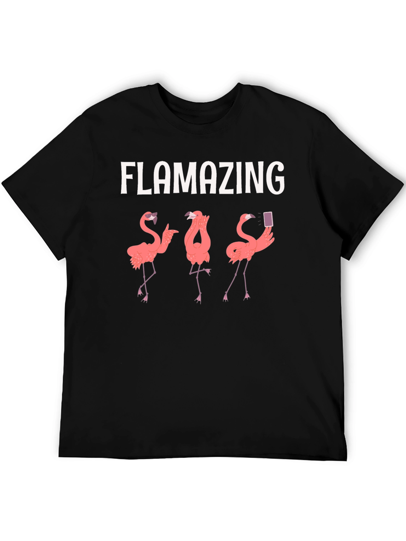 Flamazing Flamingo Graphic T-Shirt