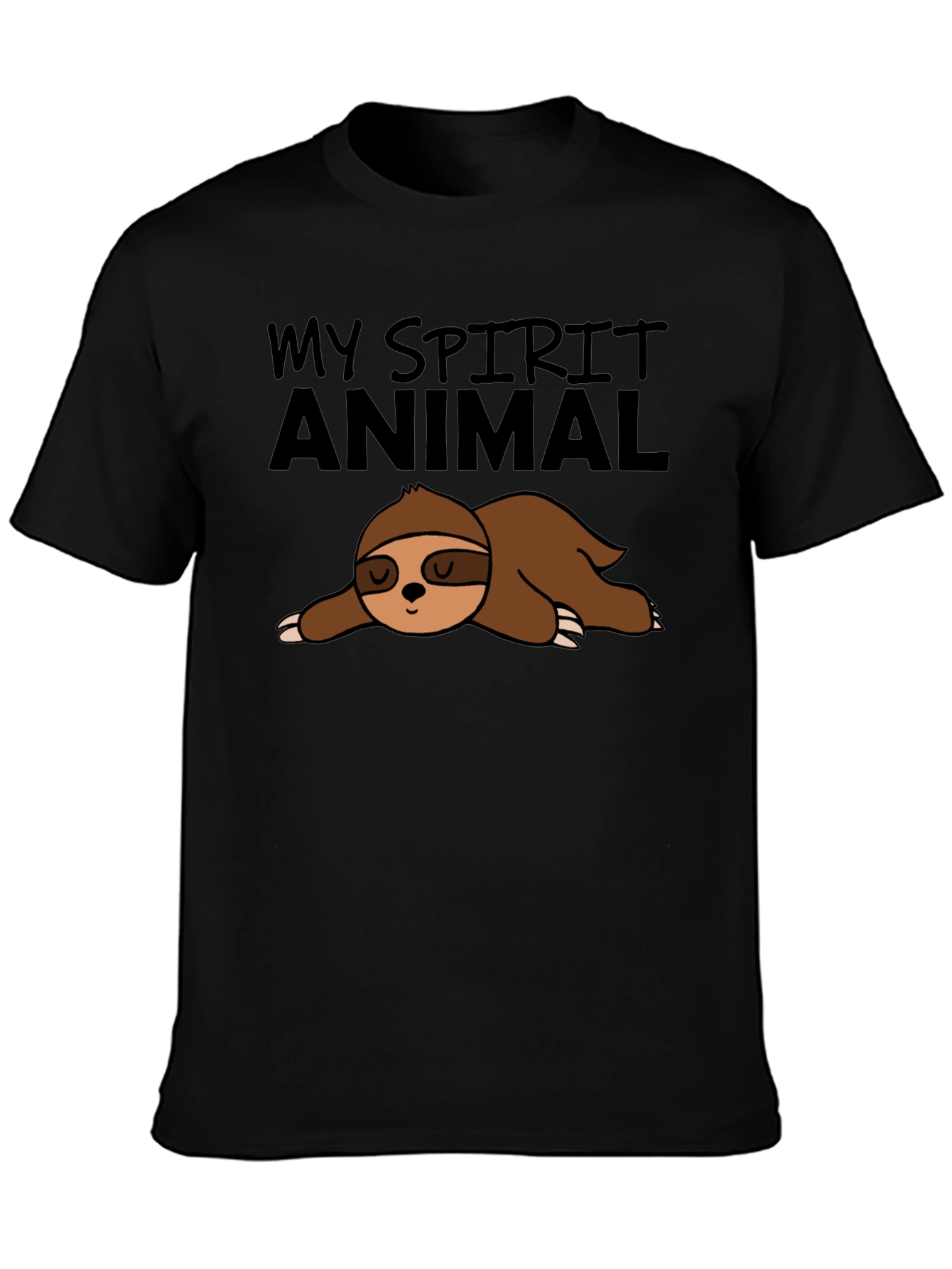 My Spirit Animal Sloth Graphic T-Shirt