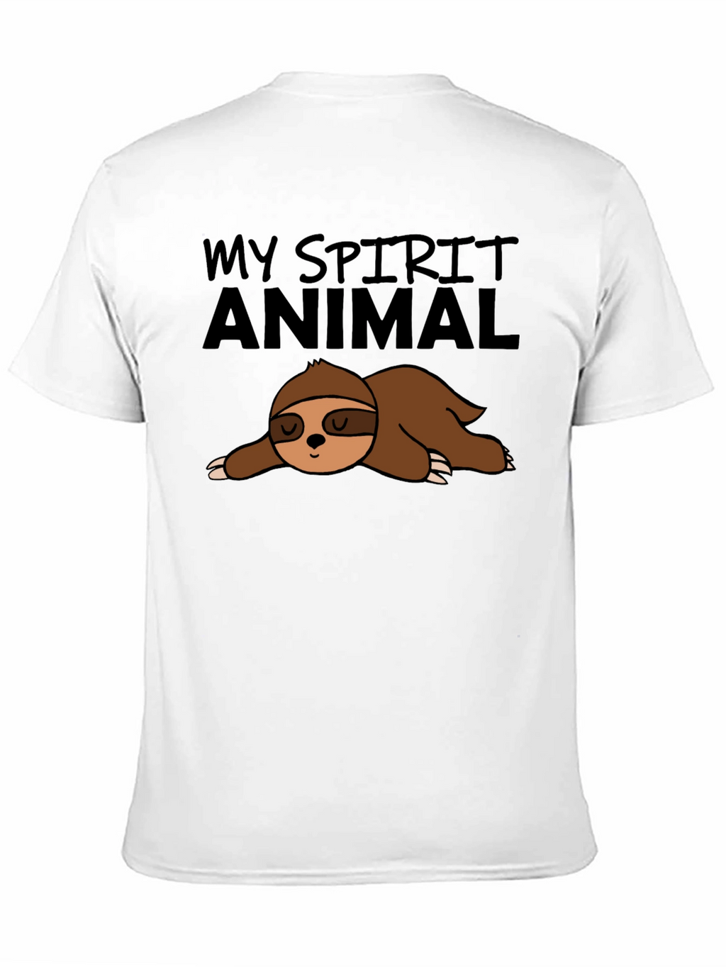 My Spirit Animal Sloth Graphic T-Shirt