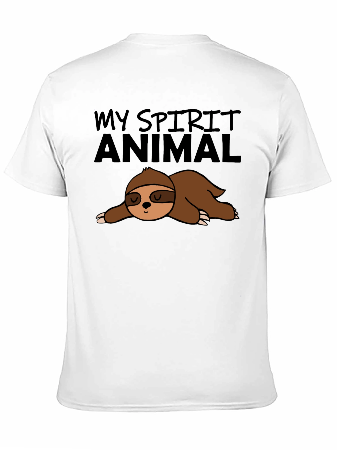 My Spirit Animal Sloth Graphic T-Shirt