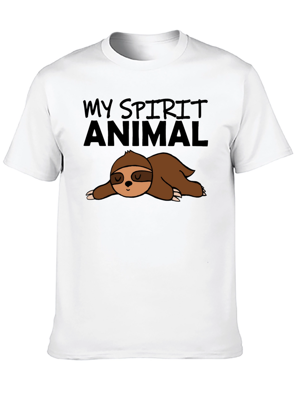 My Spirit Animal Sloth Graphic T-Shirt
