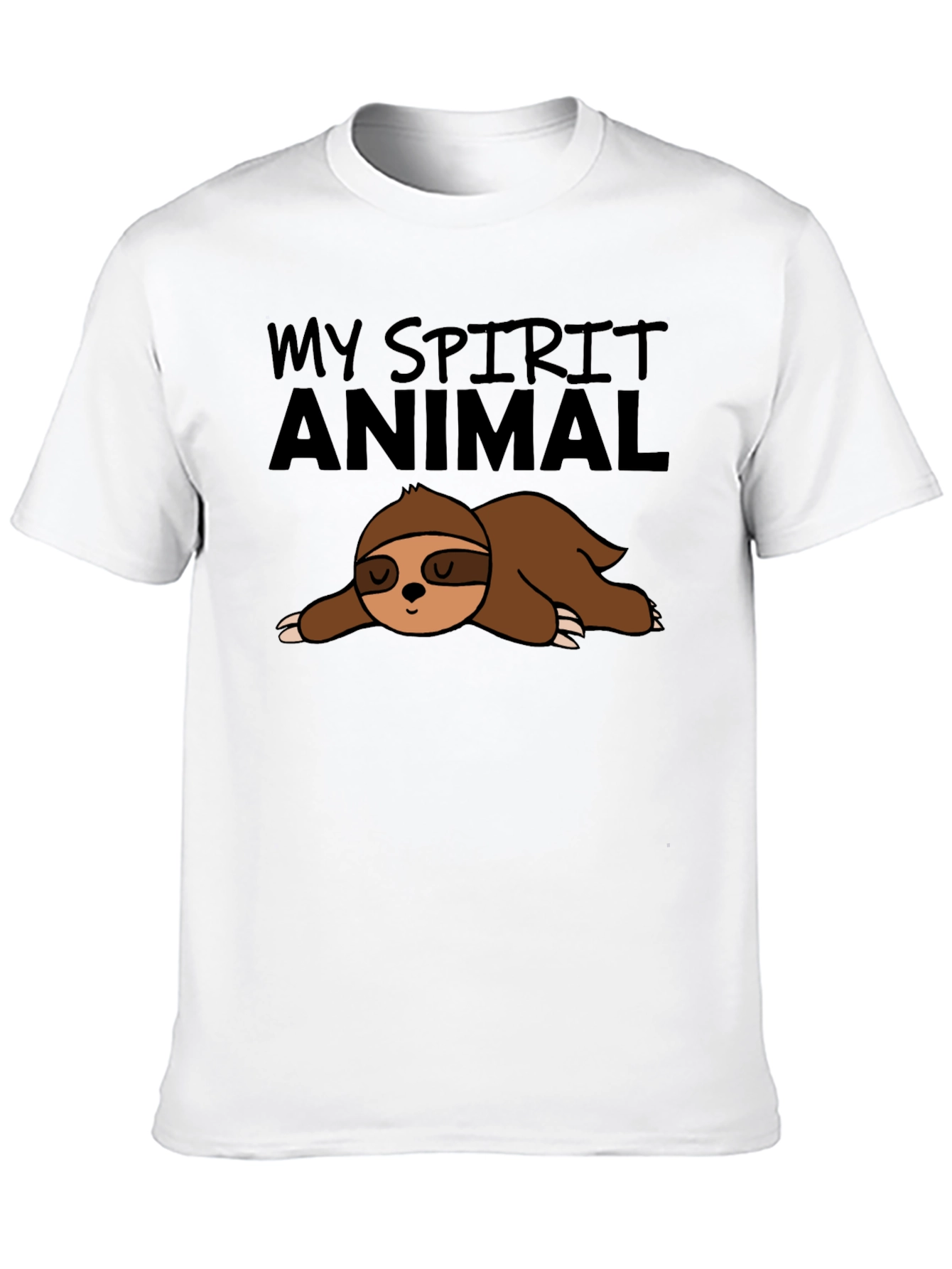 My Spirit Animal Sloth Graphic T-Shirt