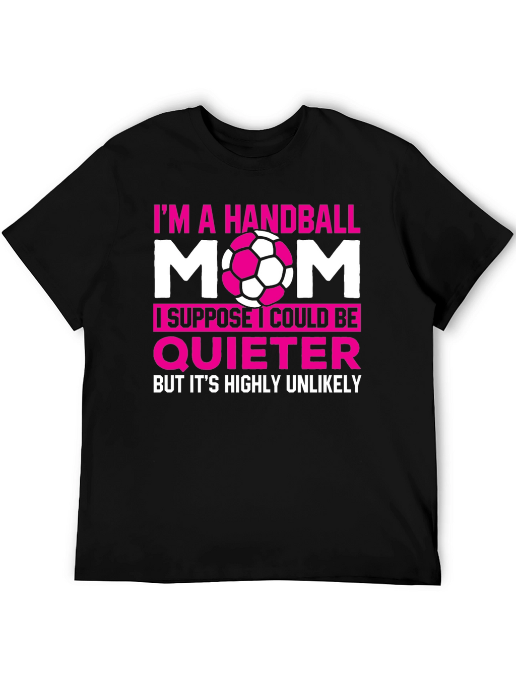 Handball Mom Graphic T-Shirt - Funny Sports Tee