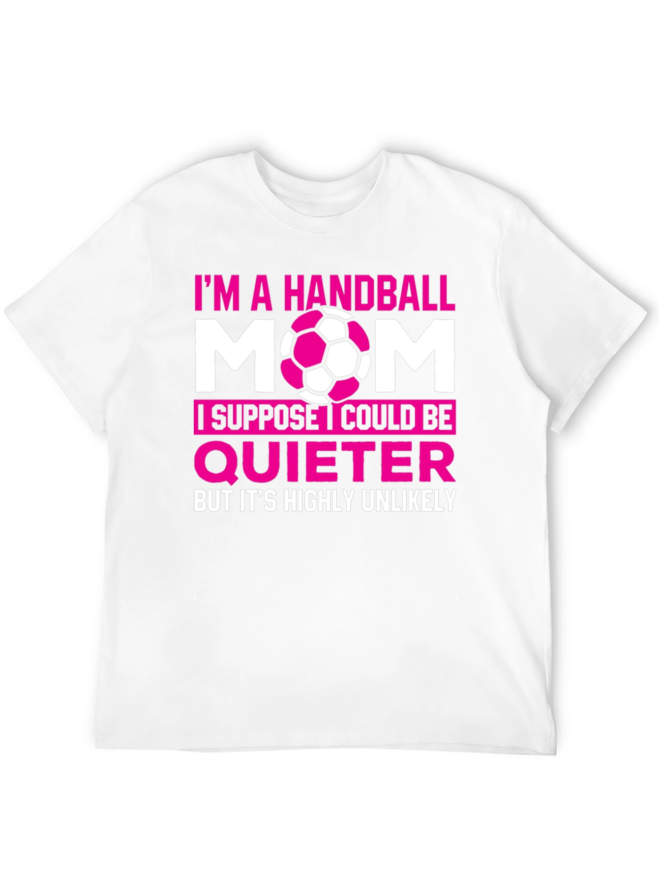 Handball Mom Graphic T-Shirt - Funny Sports Tee