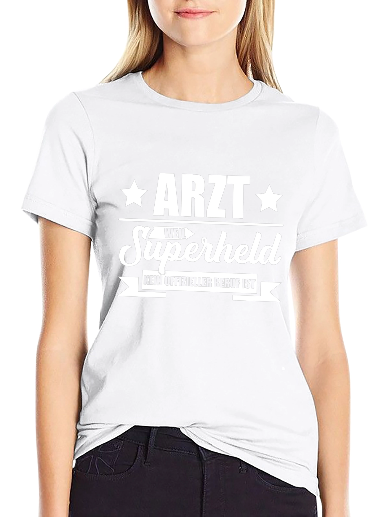 Arzt Superheld T-Shirt - Novelty Doctor Hero Tee