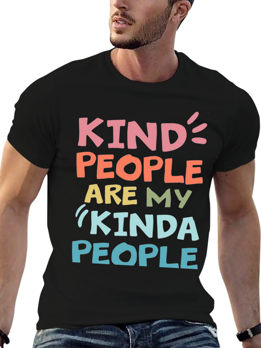 Kind People Graphic T-Shirt