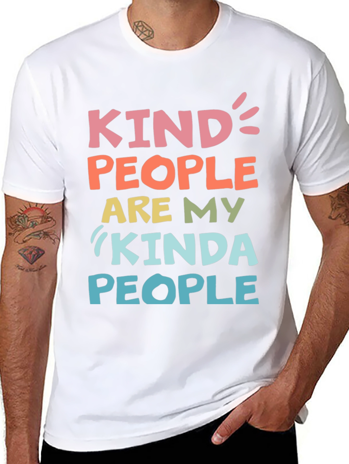 Kind People Graphic T-Shirt