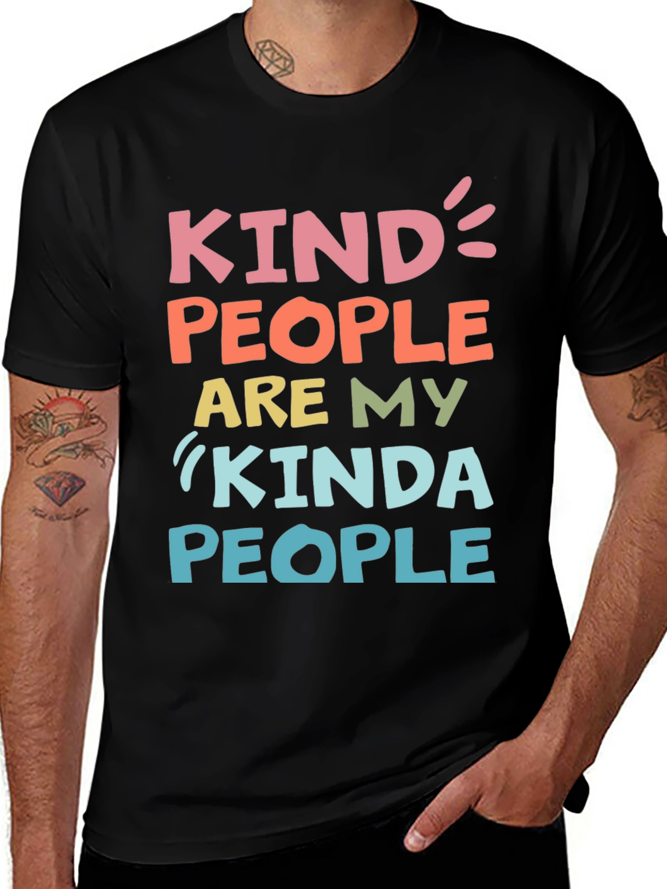 Kind People Graphic T-Shirt