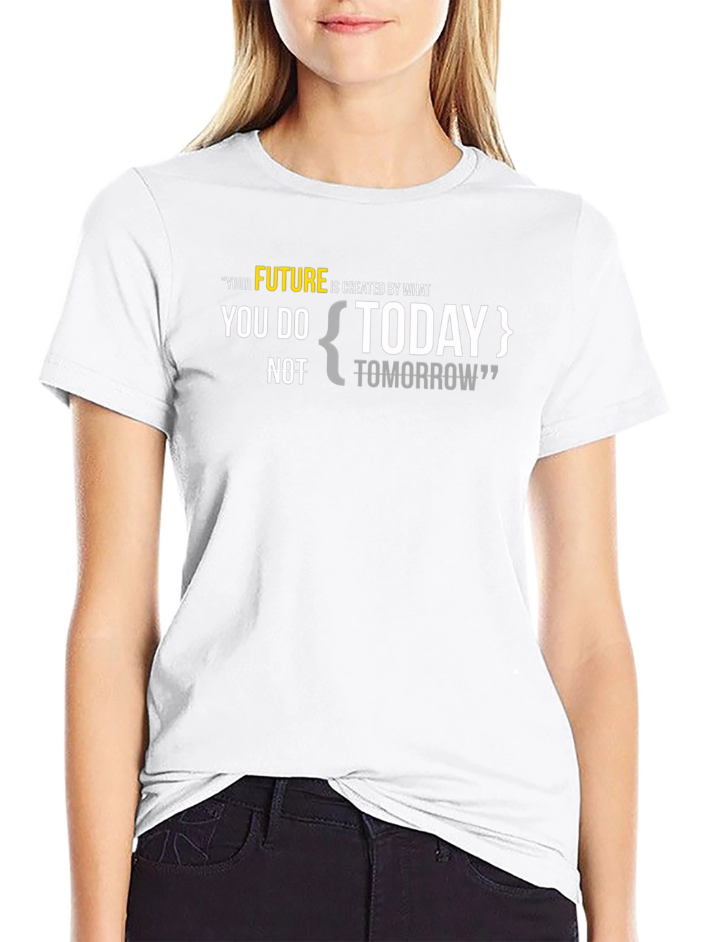 Motivational T-Shirt: Future is Created Today