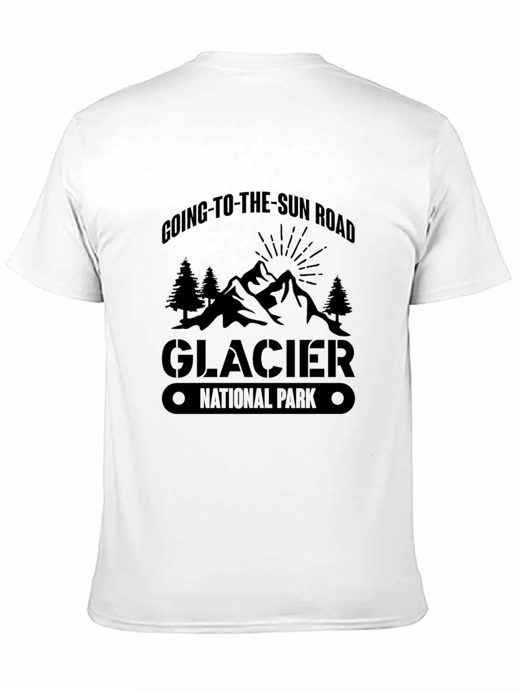 Glacier National Park T-Shirt - Going-To-The-Sun Road