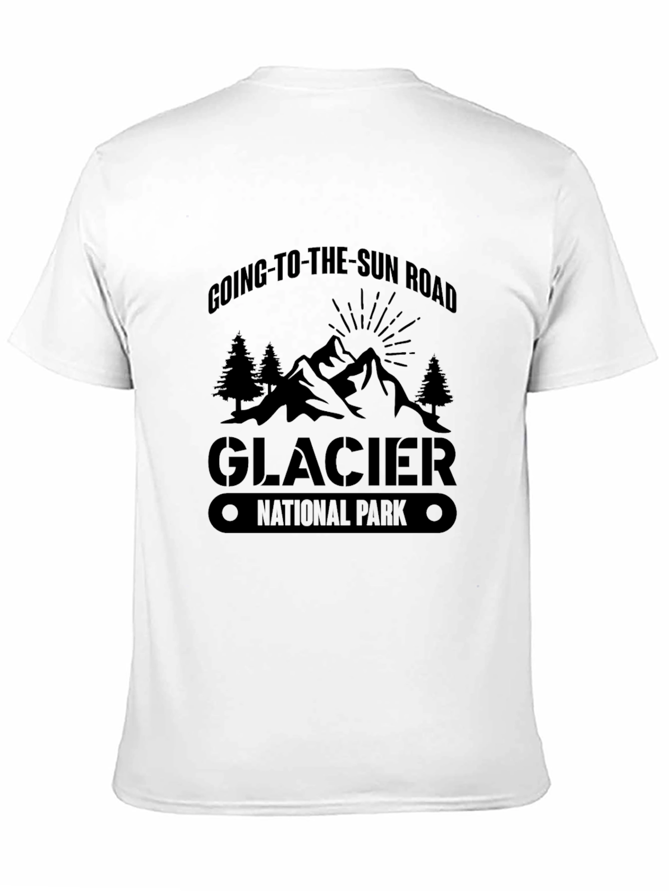 Glacier National Park T-Shirt - Going-To-The-Sun Road