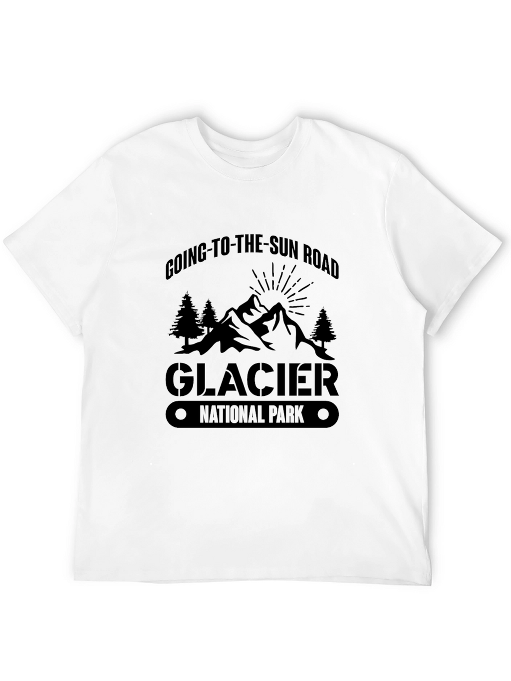 Glacier National Park T-Shirt - Going-To-The-Sun Road