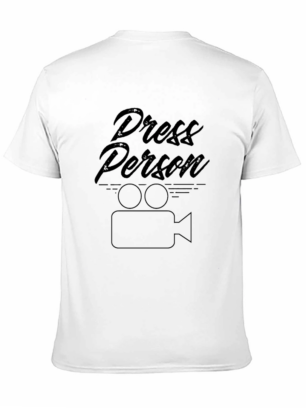 Dress Person T-Shirt - Movie Lover Tee