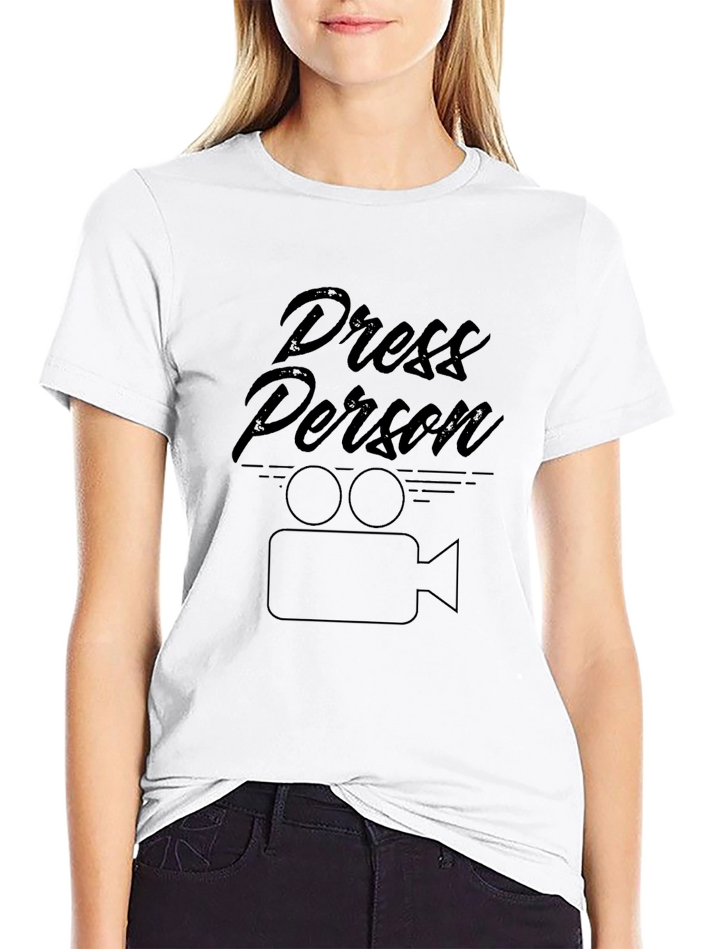 Dress Person T-Shirt - Movie Lover Tee