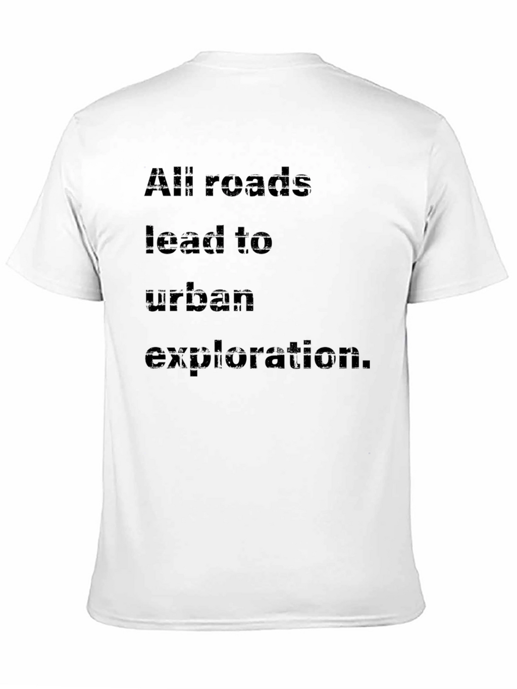 Urban Exploration Black T-Shirt