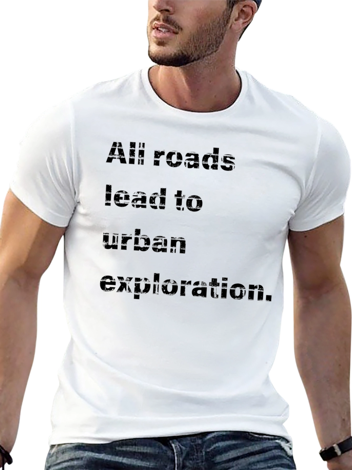Urban Exploration Black T-Shirt