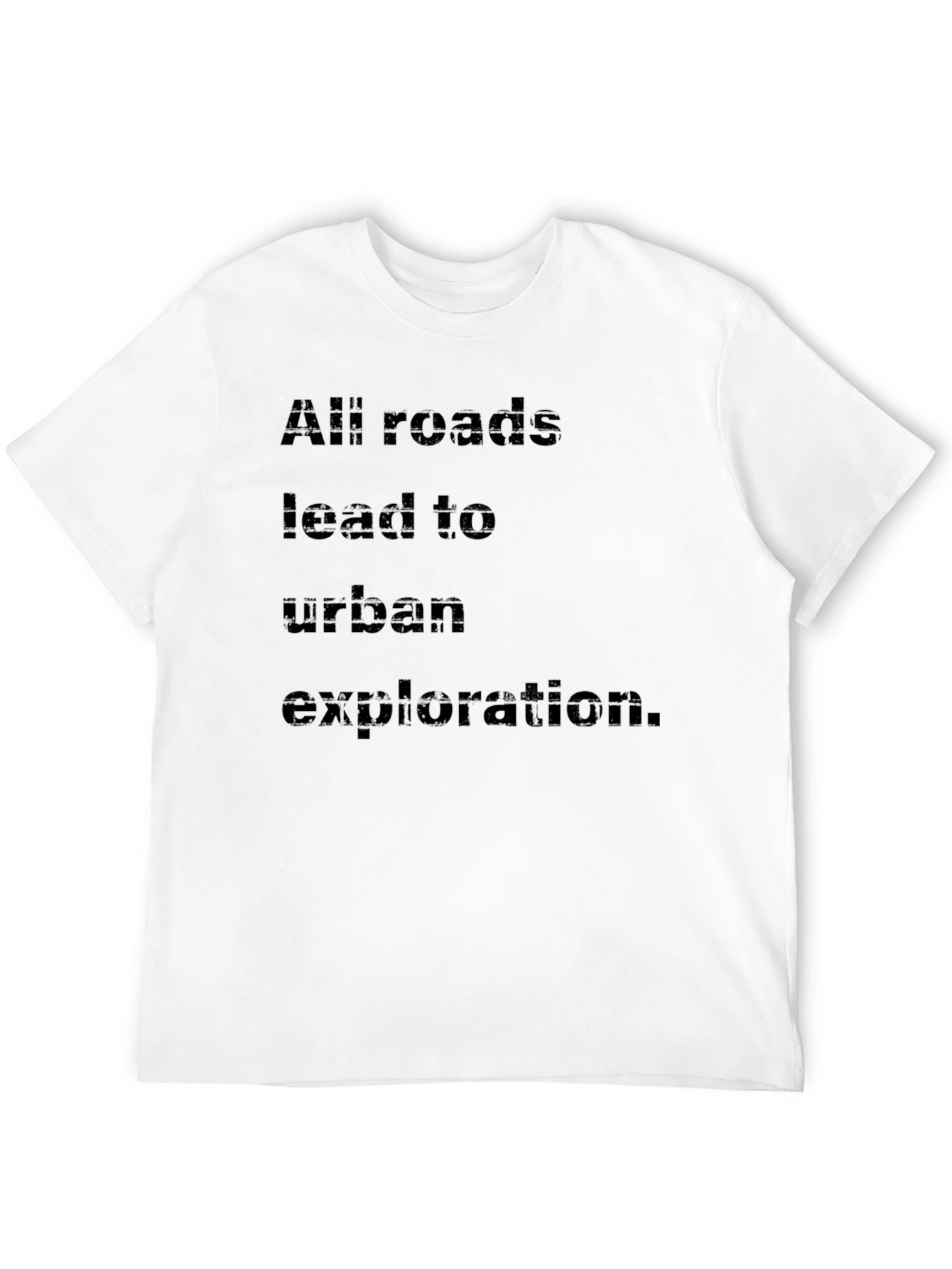 Urban Exploration Black T-Shirt