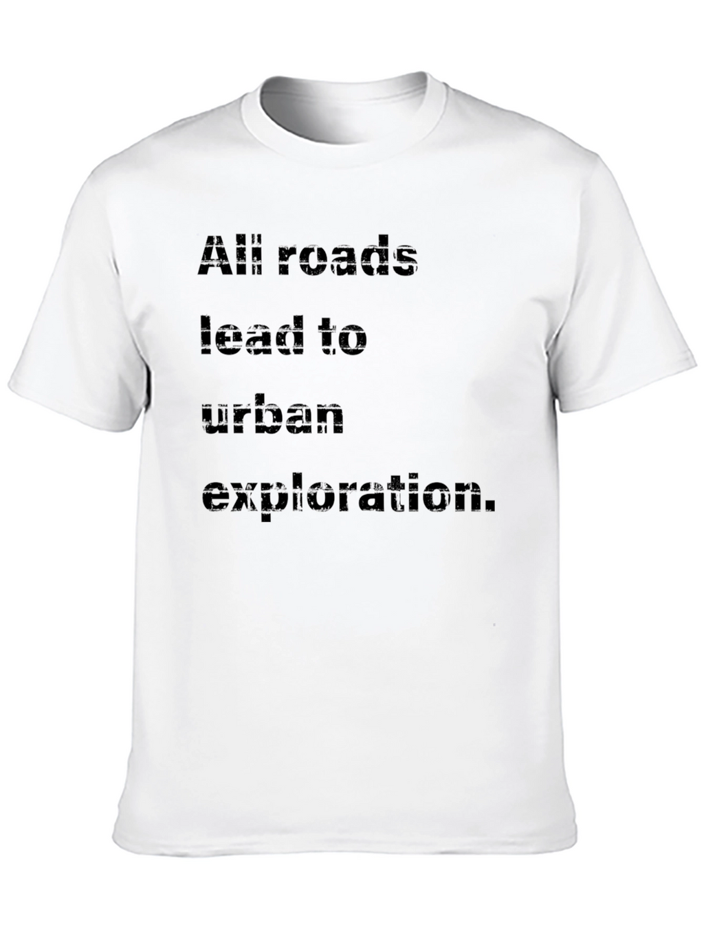 Urban Exploration Black T-Shirt