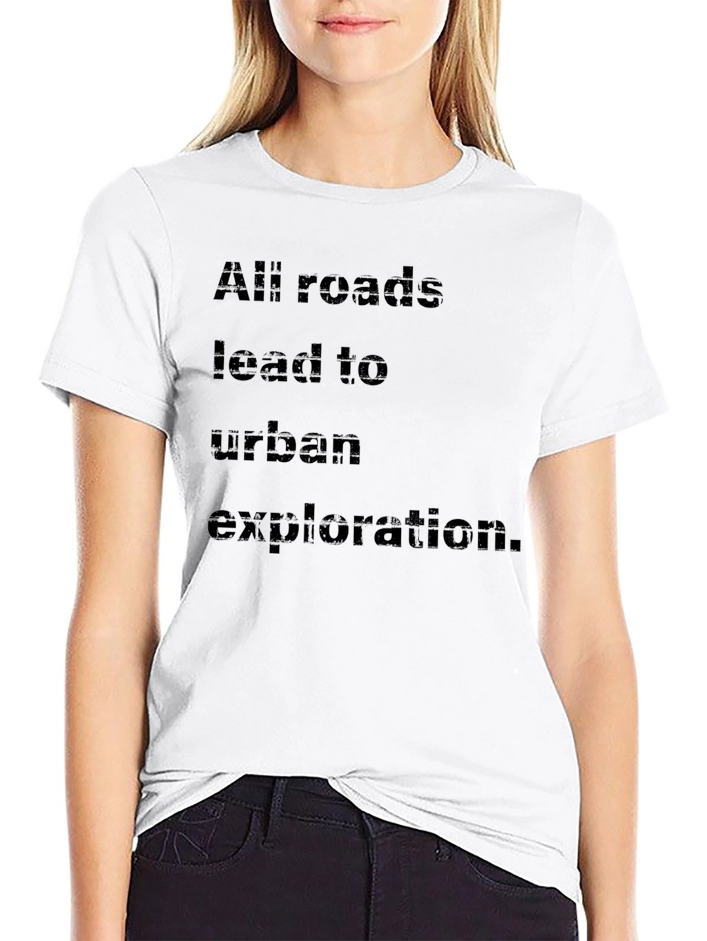 Urban Exploration Black T-Shirt