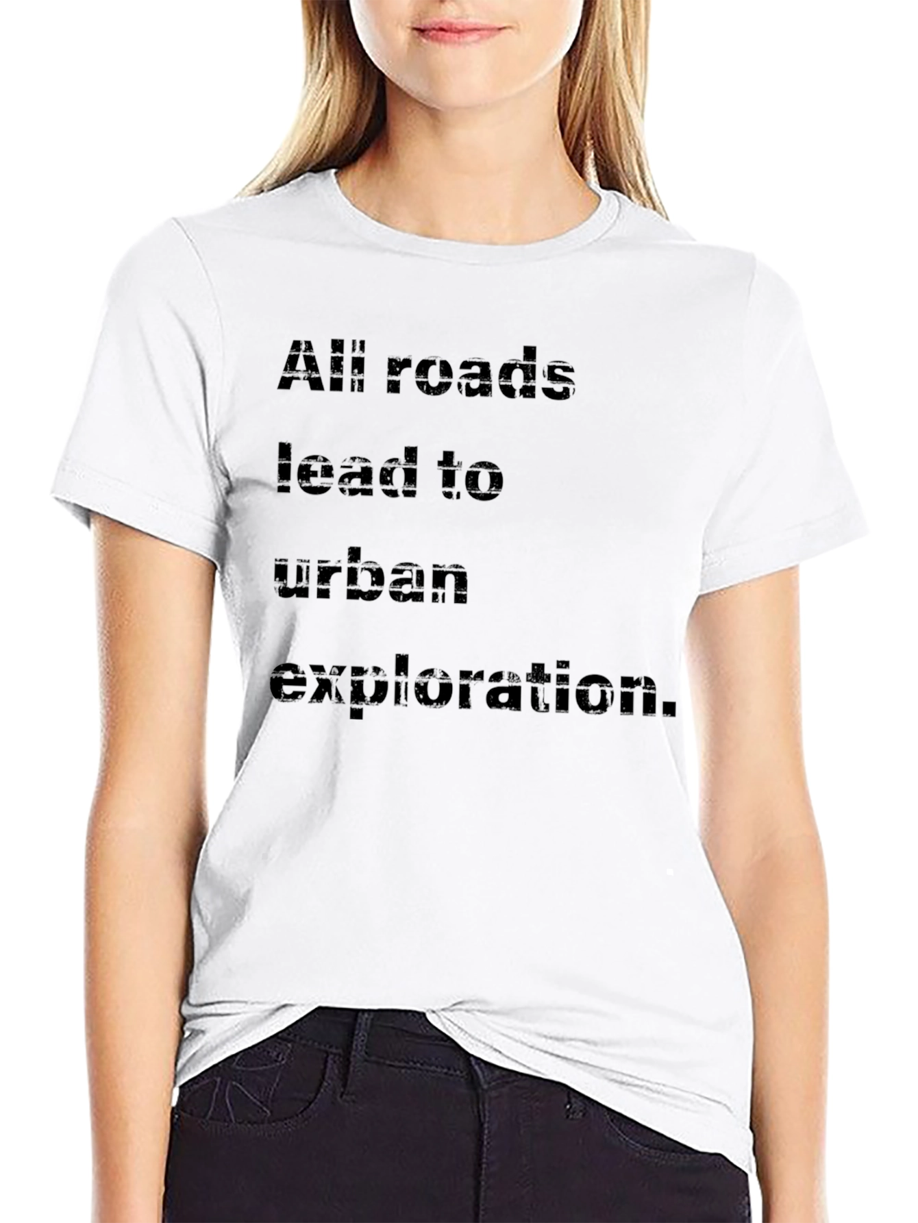 Urban Exploration Black T-Shirt