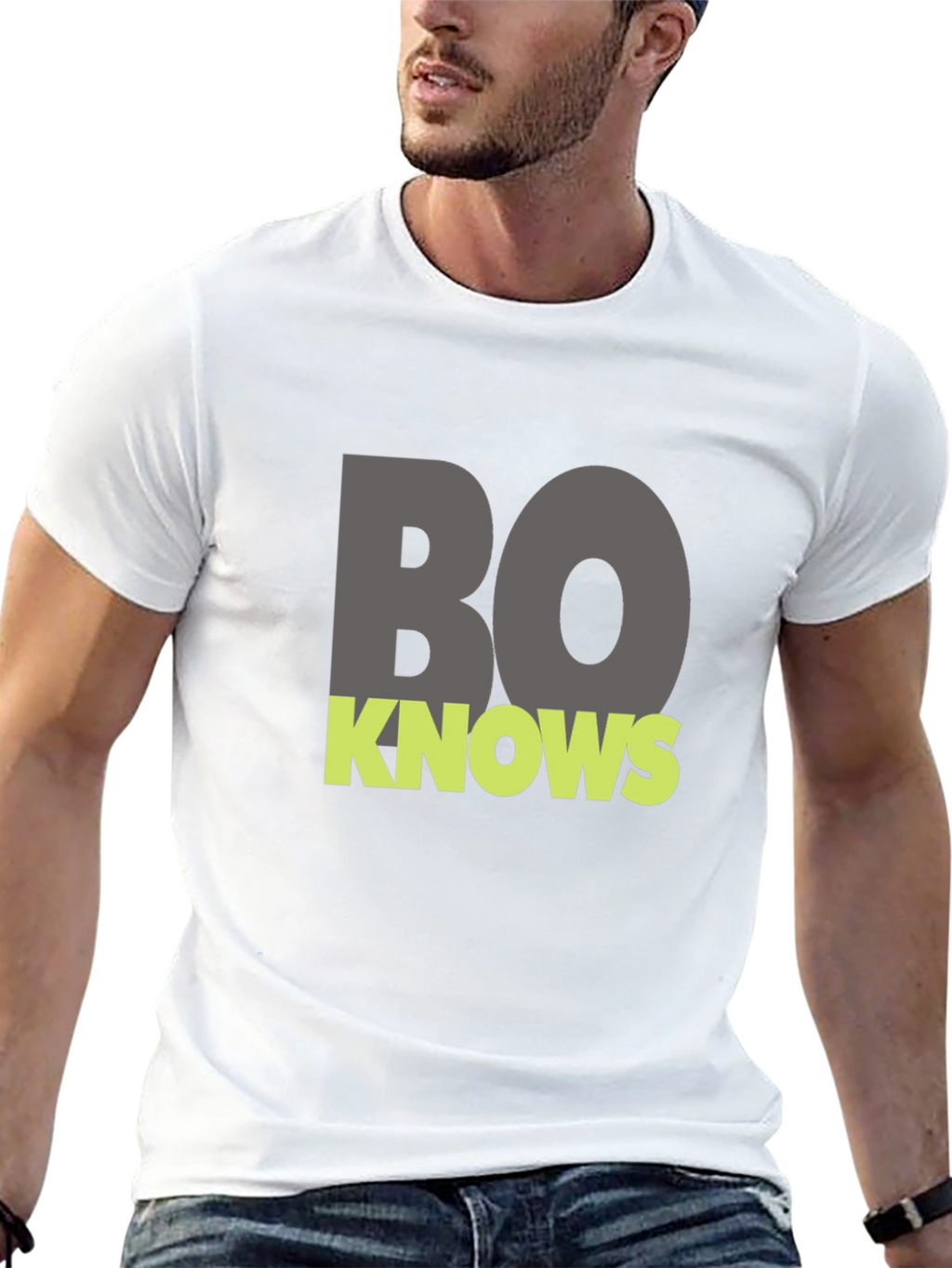 Bo Knows Graphic T-Shirt - Retro Style