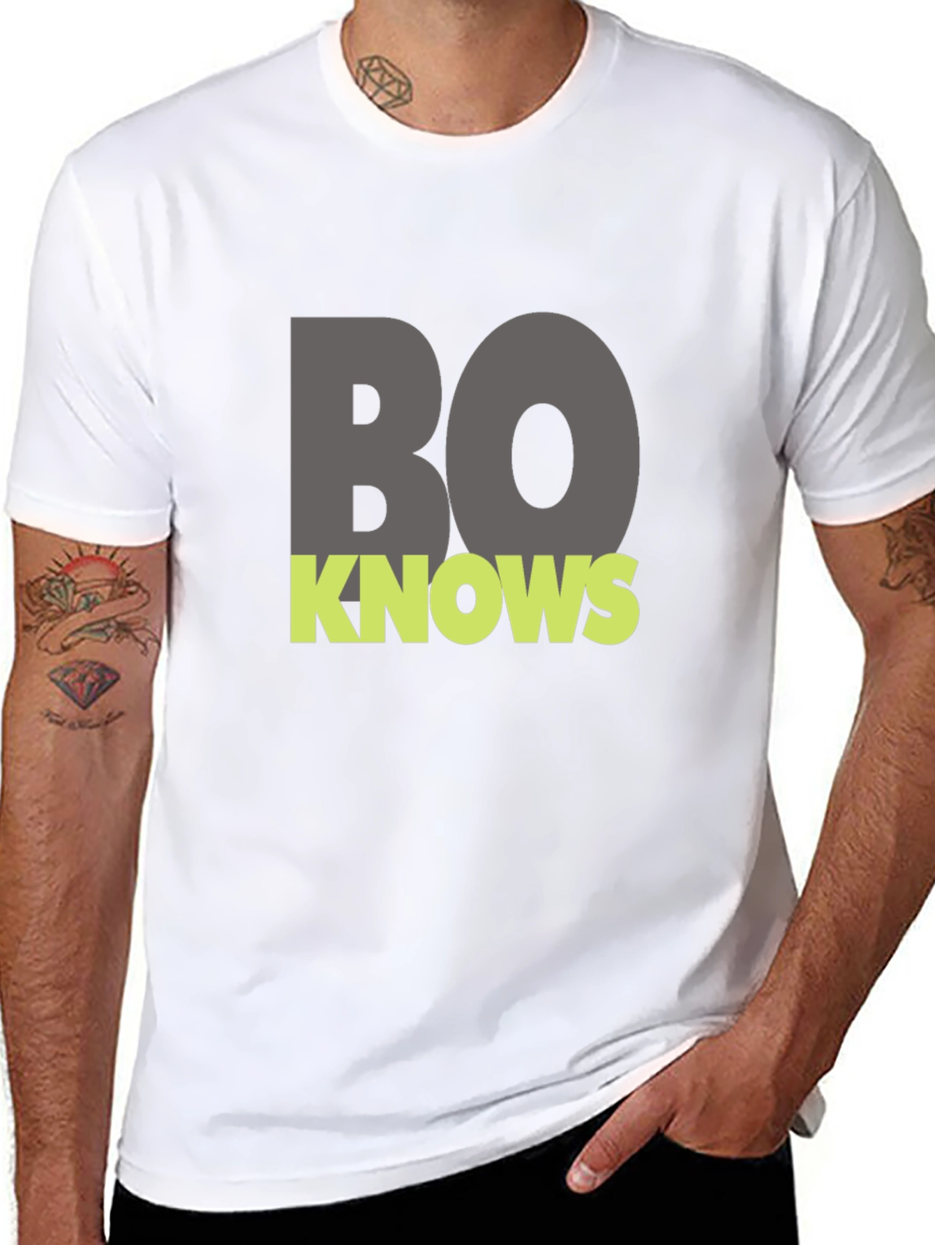 Bo Knows Graphic T-Shirt - Retro Style