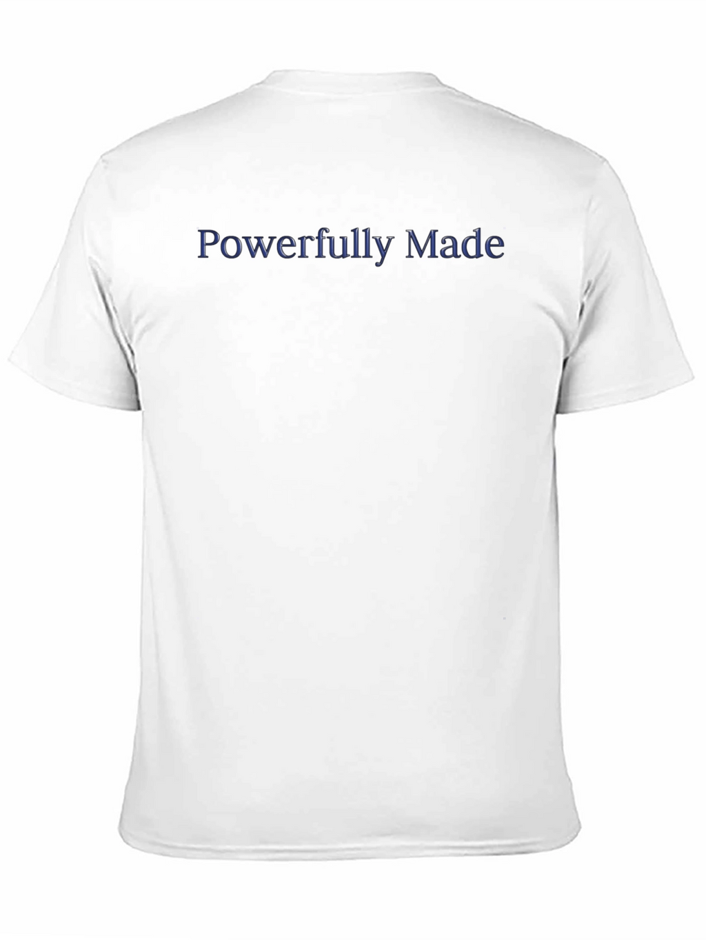 Powerfully Made Black T-Shirt