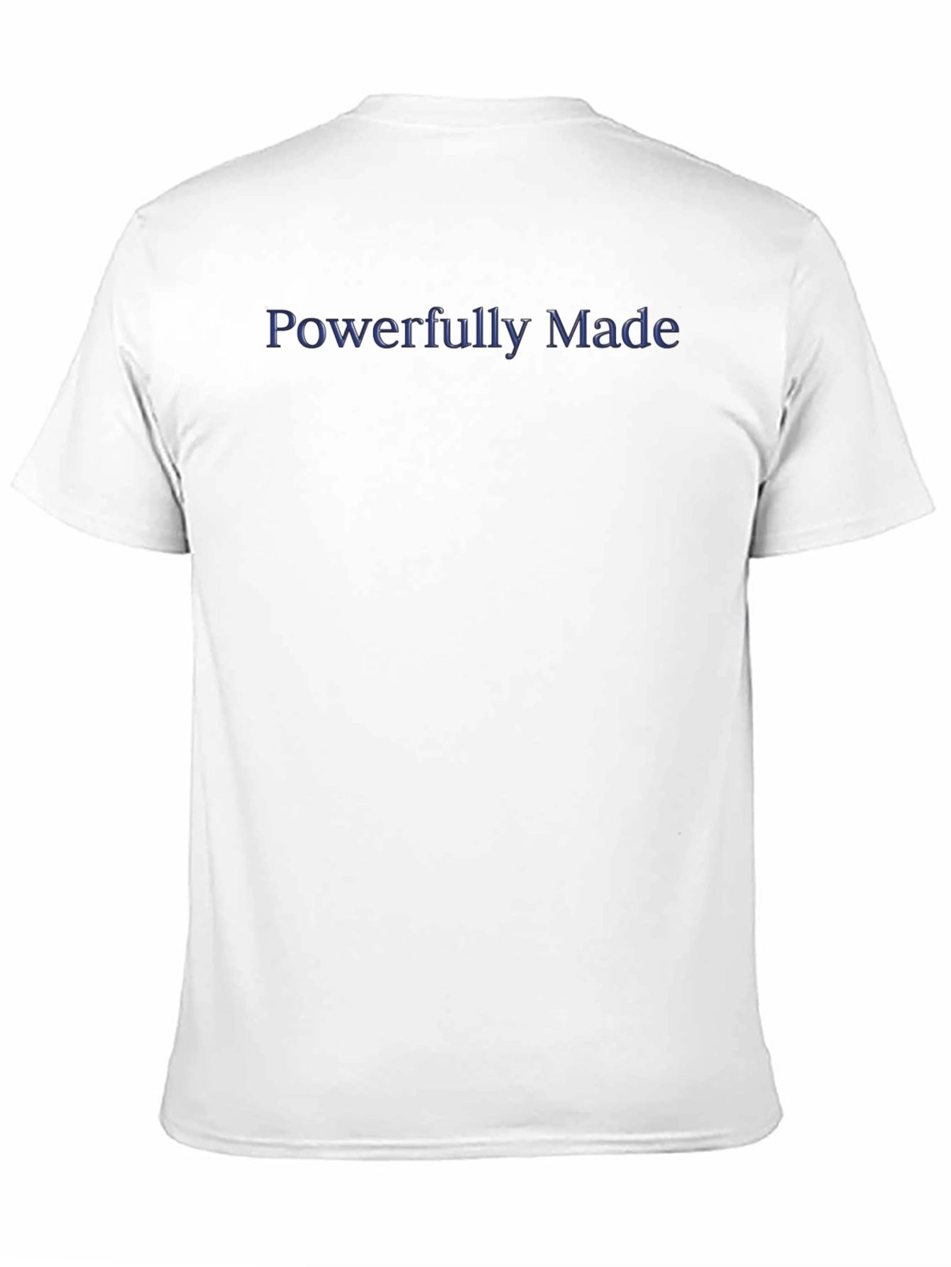 Powerfully Made Black T-Shirt