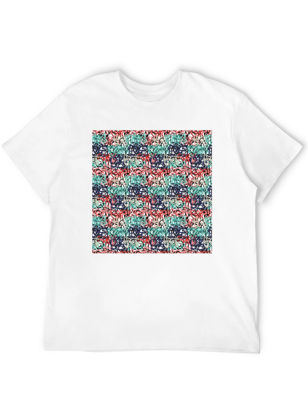 Abstract Graffiti Style T-Shirt