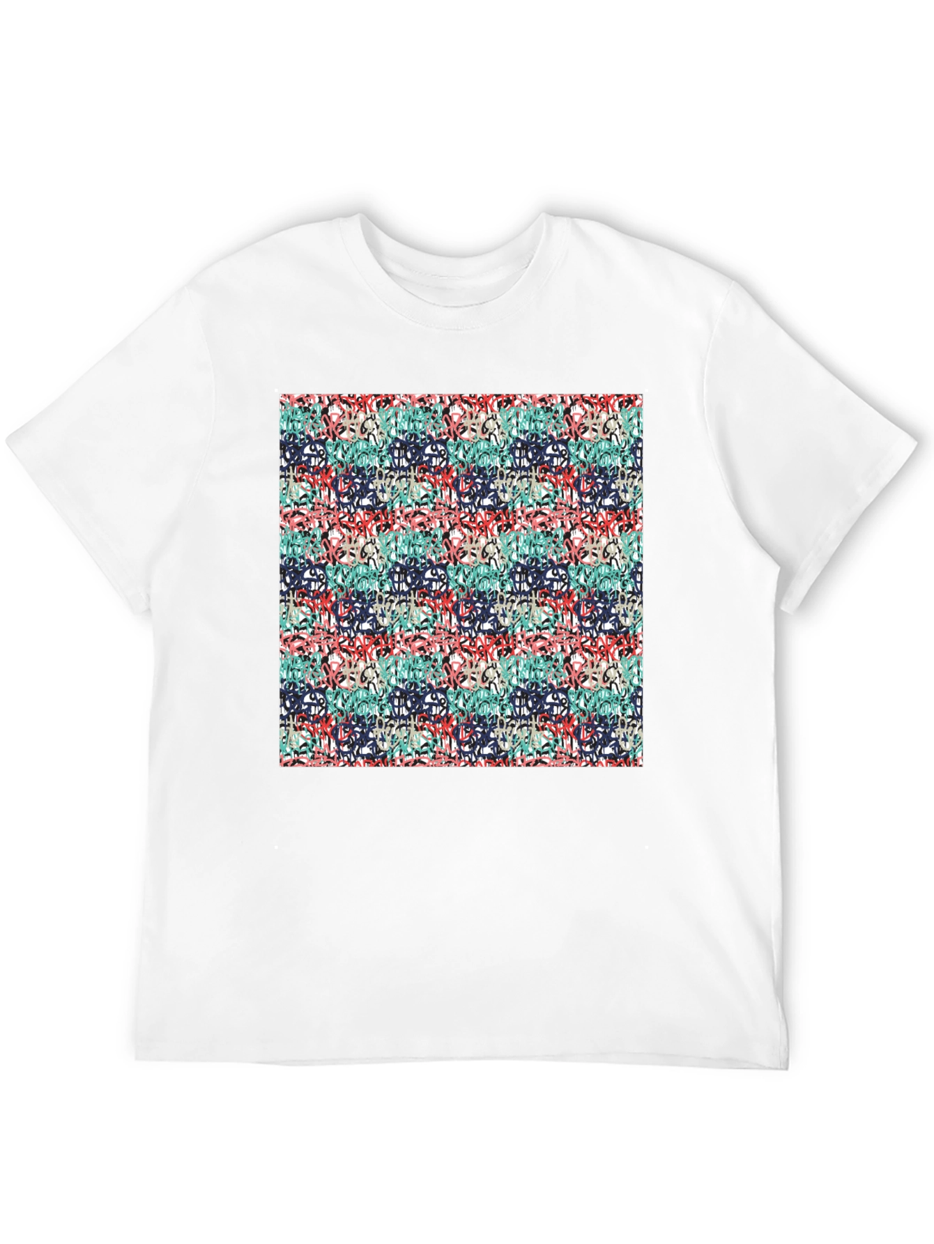 Abstract Graffiti Style T-Shirt