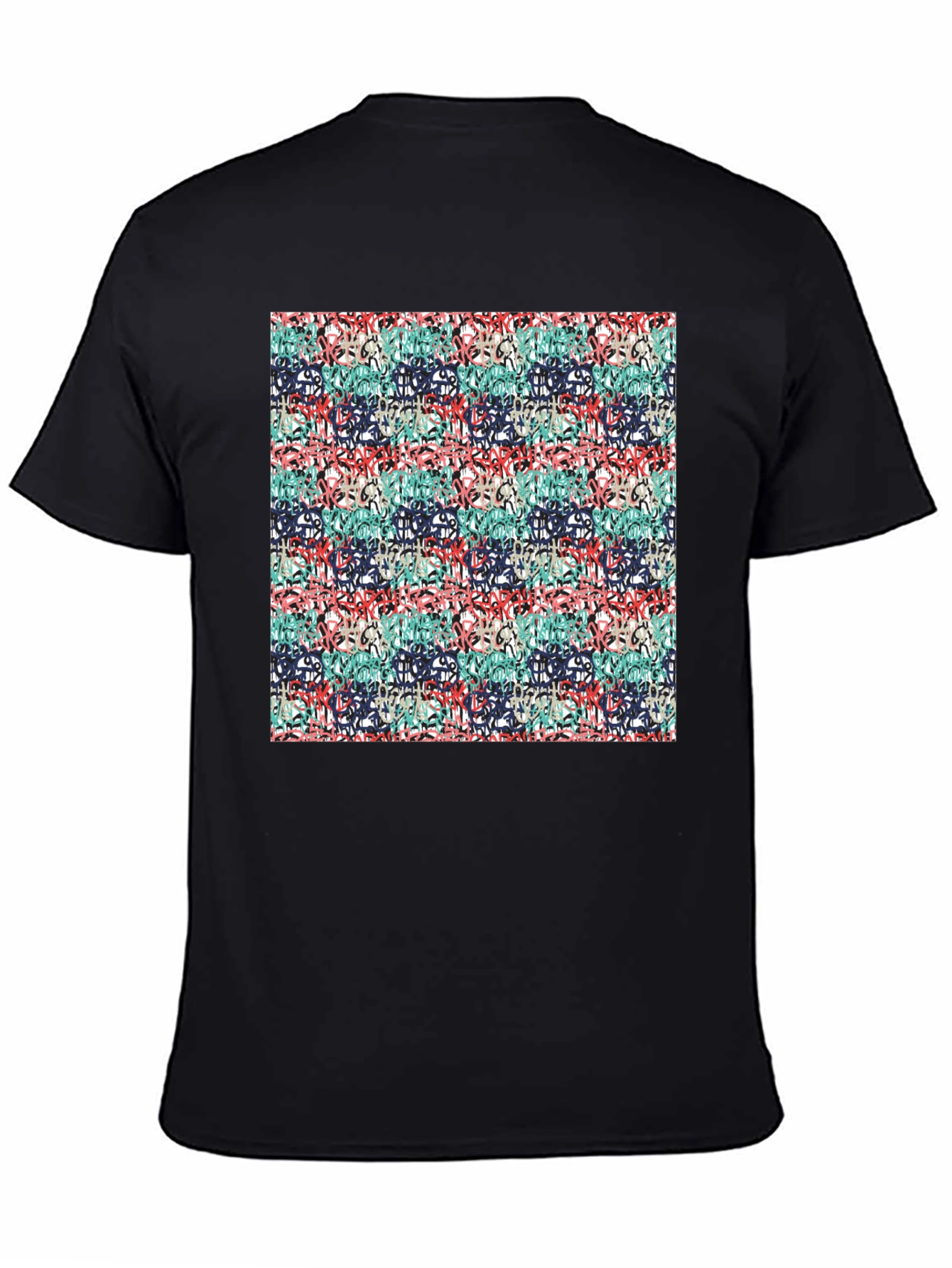 Abstract Graffiti Style T-Shirt