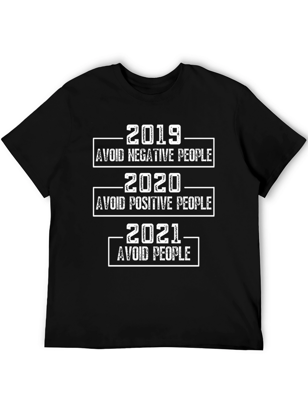 Humorous Avoid People T-Shirt - Funny Graphic Tee