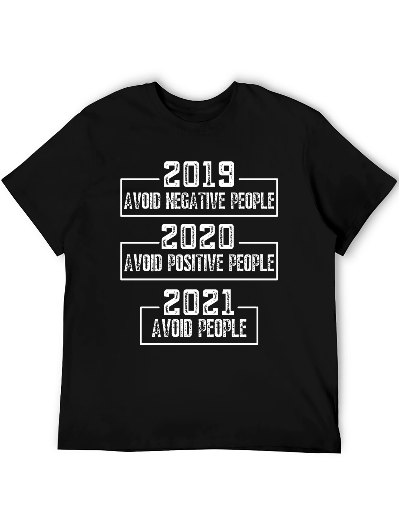 Humorous Avoid People T-Shirt - Funny Graphic Tee