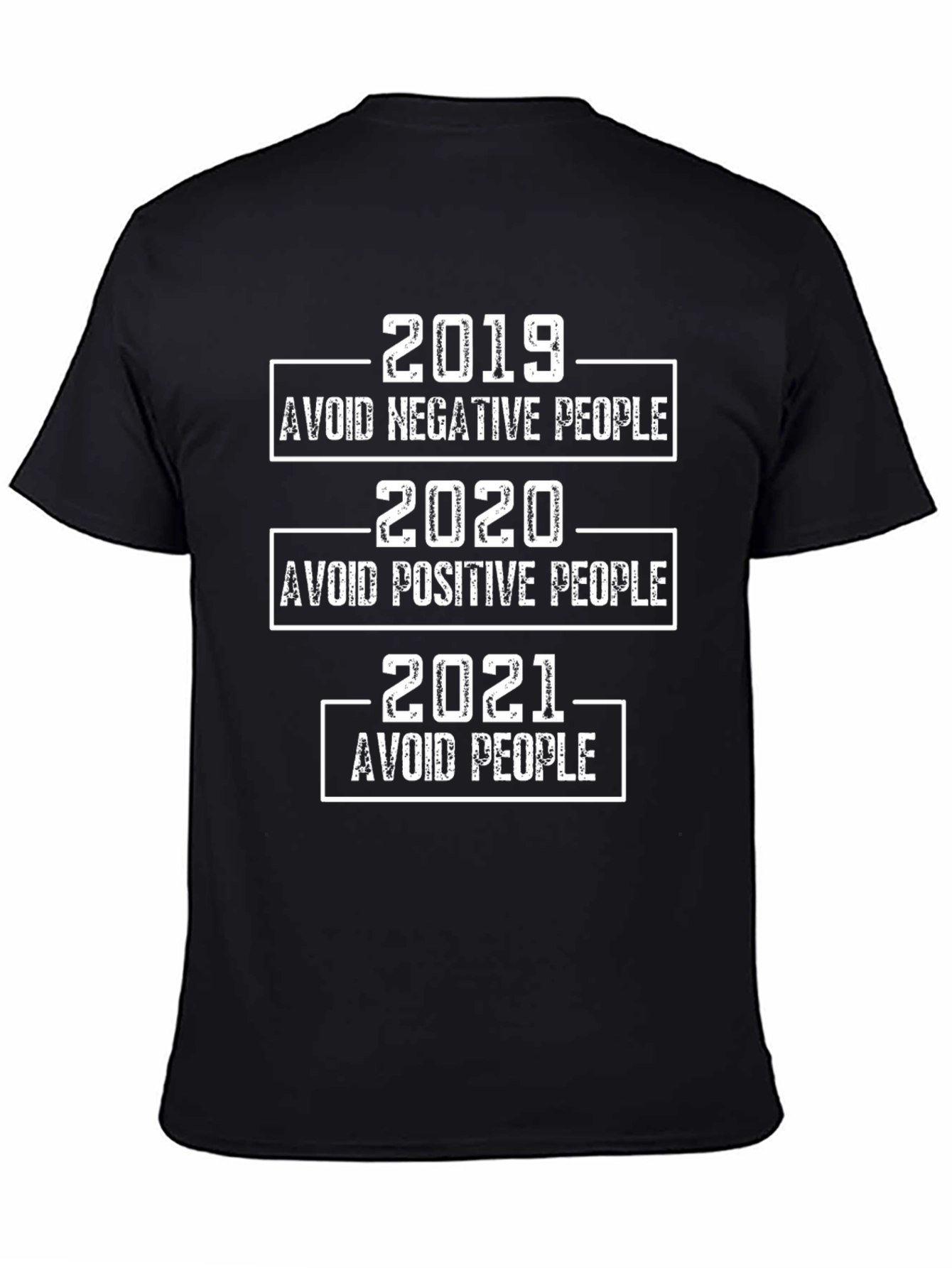 Humorous Avoid People T-Shirt - Funny Graphic Tee