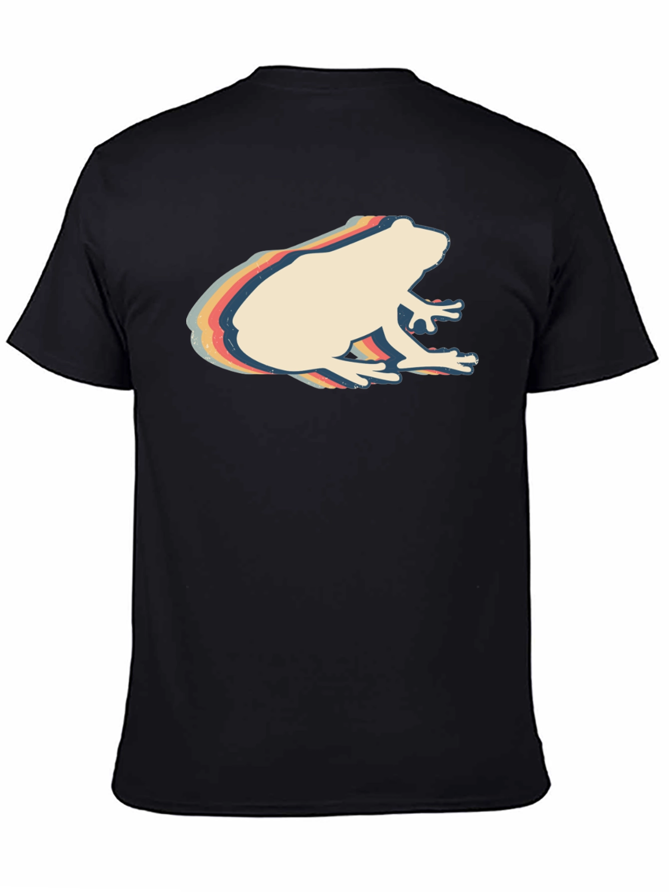 Retro Frog Graphic Tee - Cool Casual Style