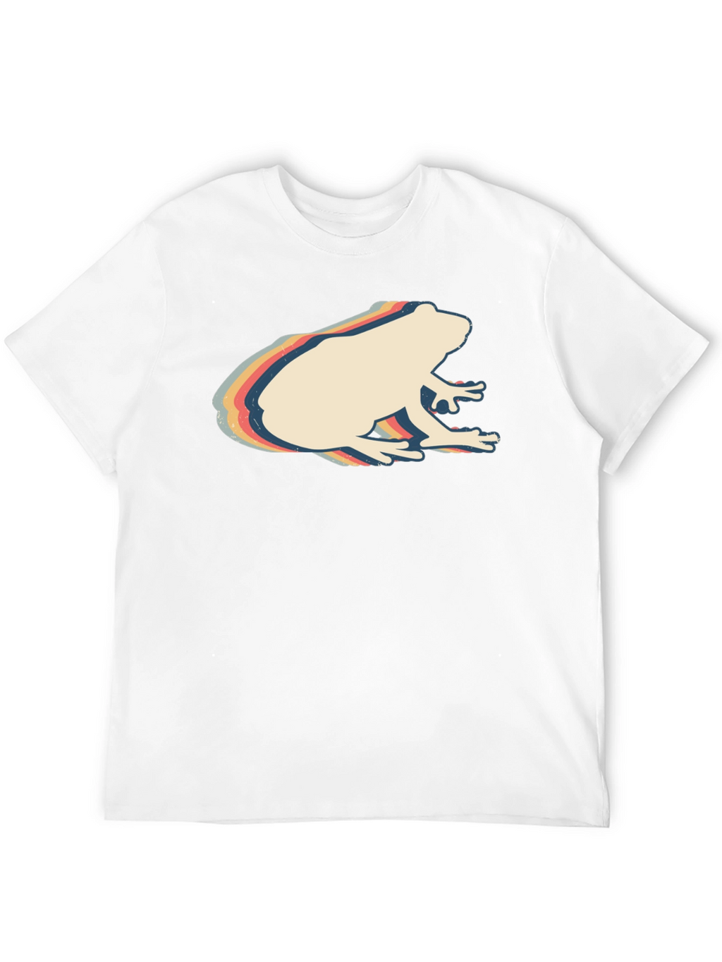 Retro Frog Graphic Tee - Cool Casual Style