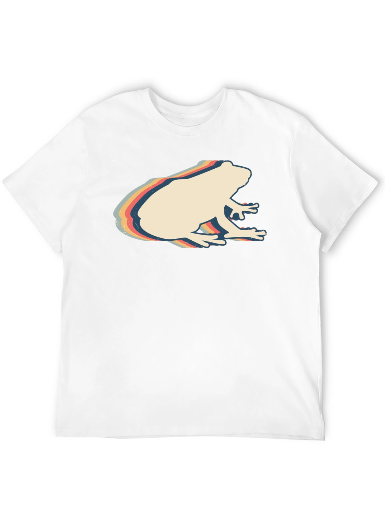 Retro Frog Graphic Tee - Cool Casual Style