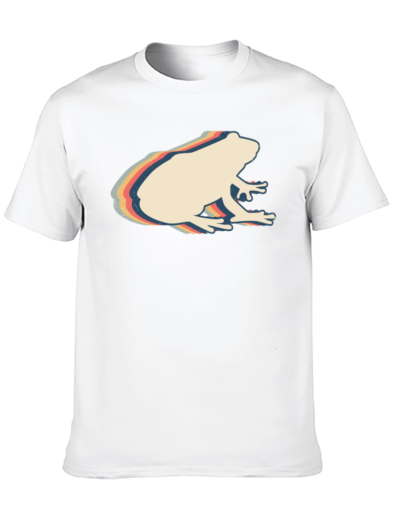 Retro Frog Graphic Tee - Cool Casual Style