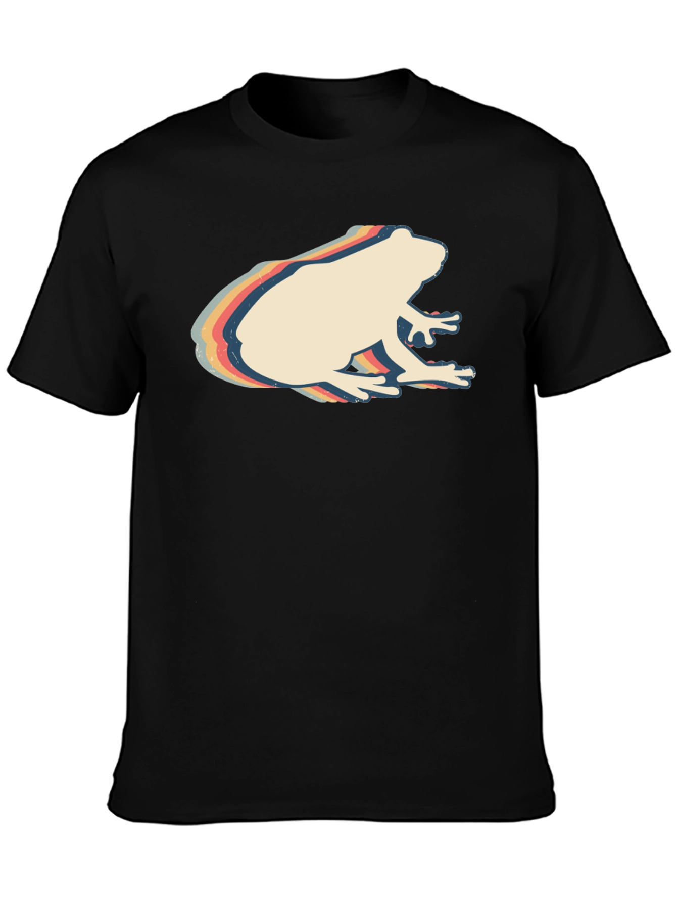 Retro Frog Graphic Tee - Cool Casual Style