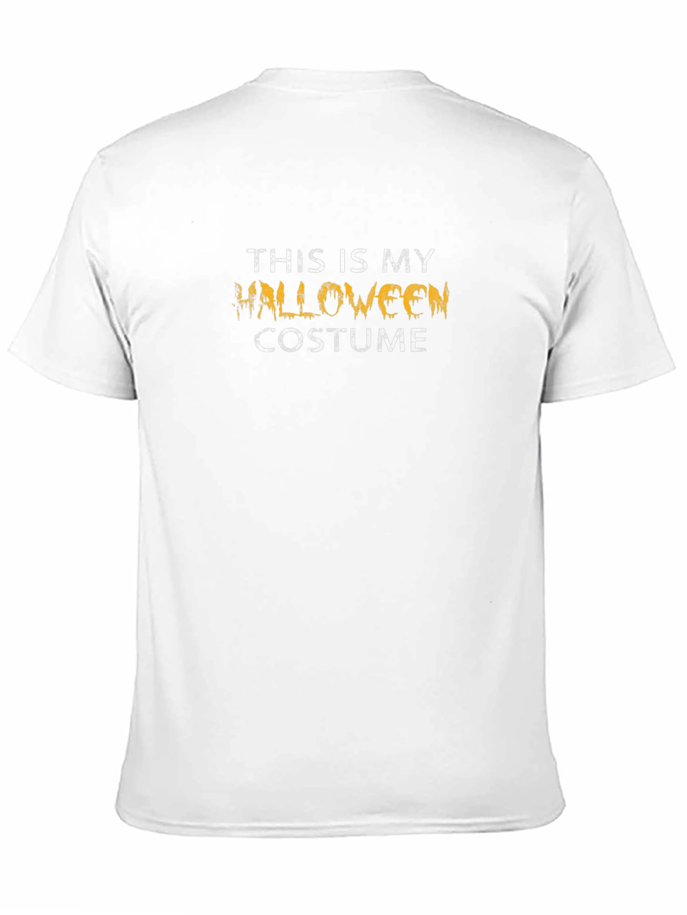 This Is My Halloween Costume Black T-Shirt