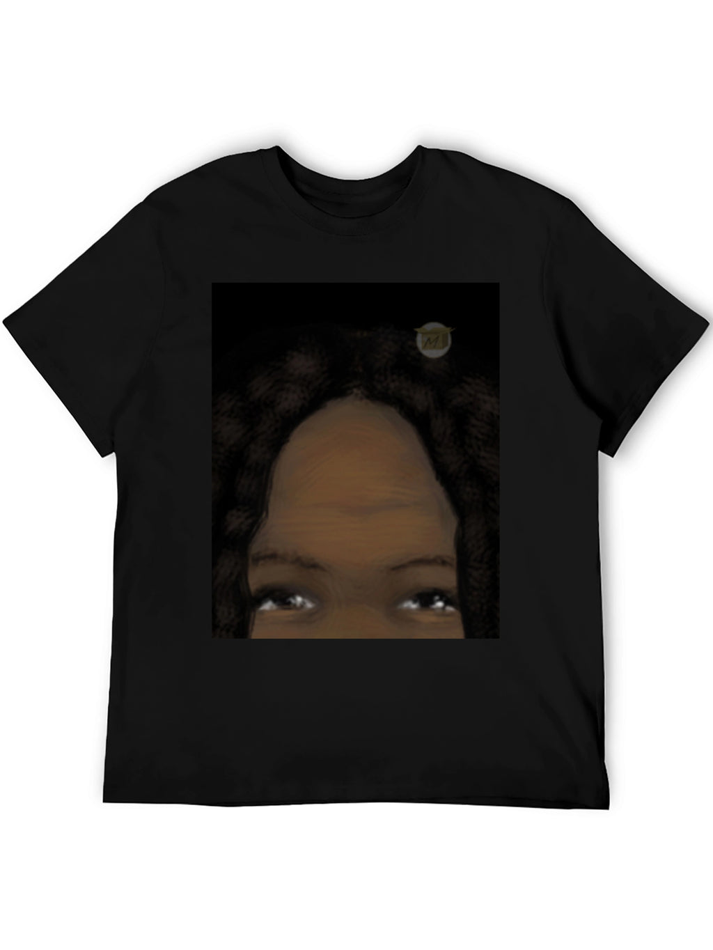 Unique Graphic Print Tee - Express Yourself