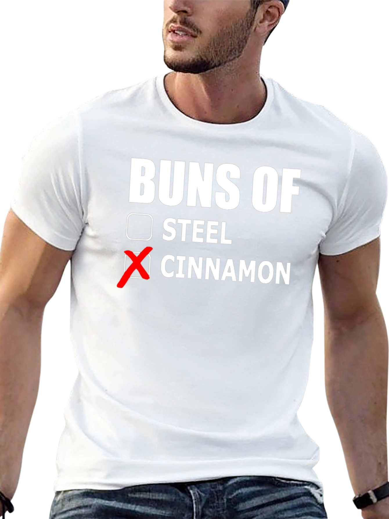 Buns of Cinnamon T-Shirt - Funny Novelty Tee