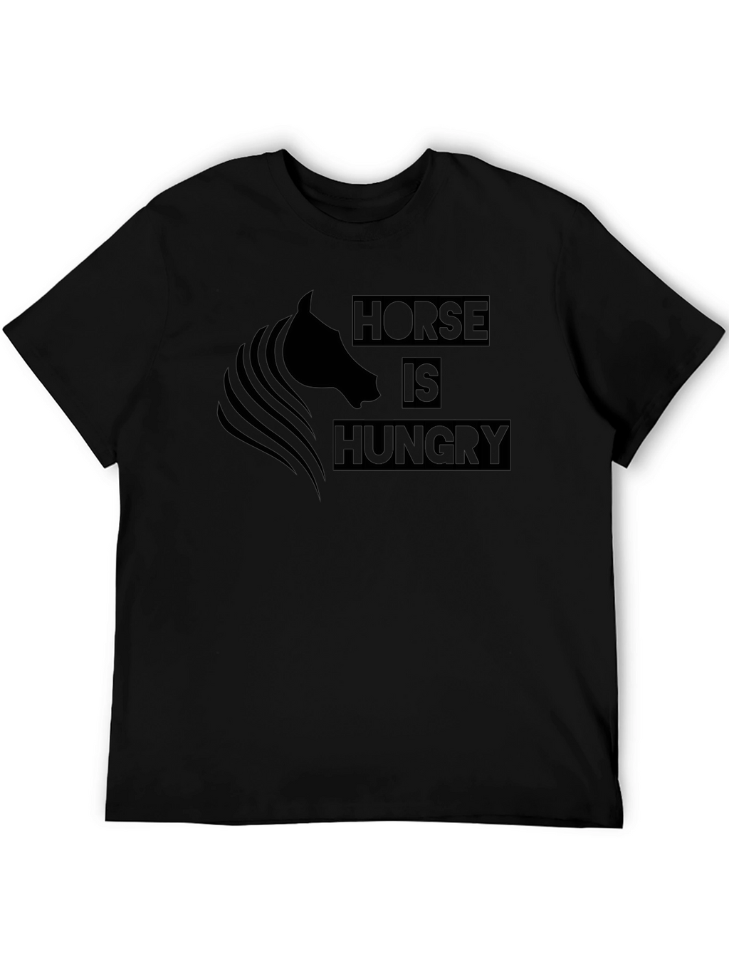 Horse is Hungry Graphic T-Shirt