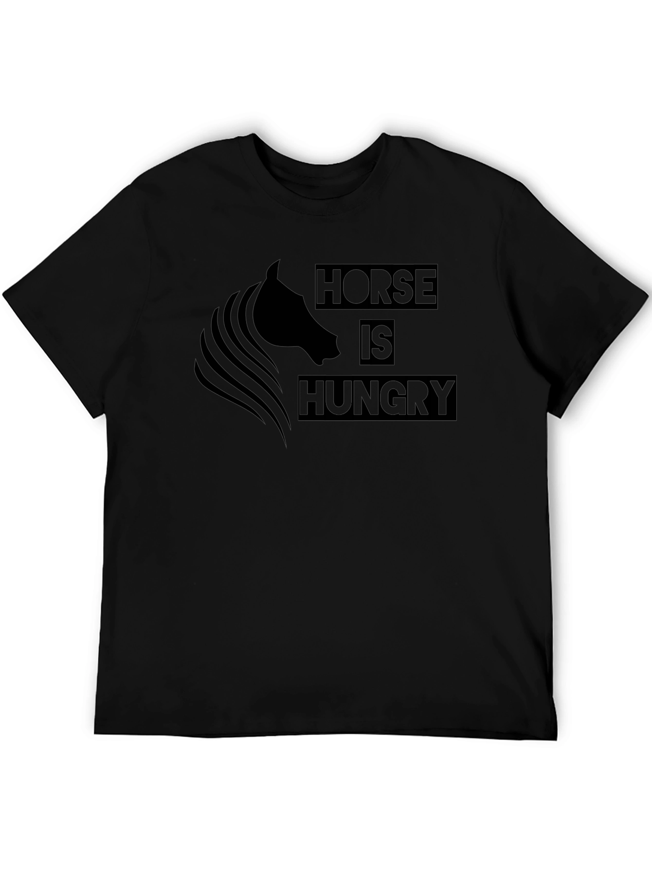 Horse is Hungry Graphic T-Shirt