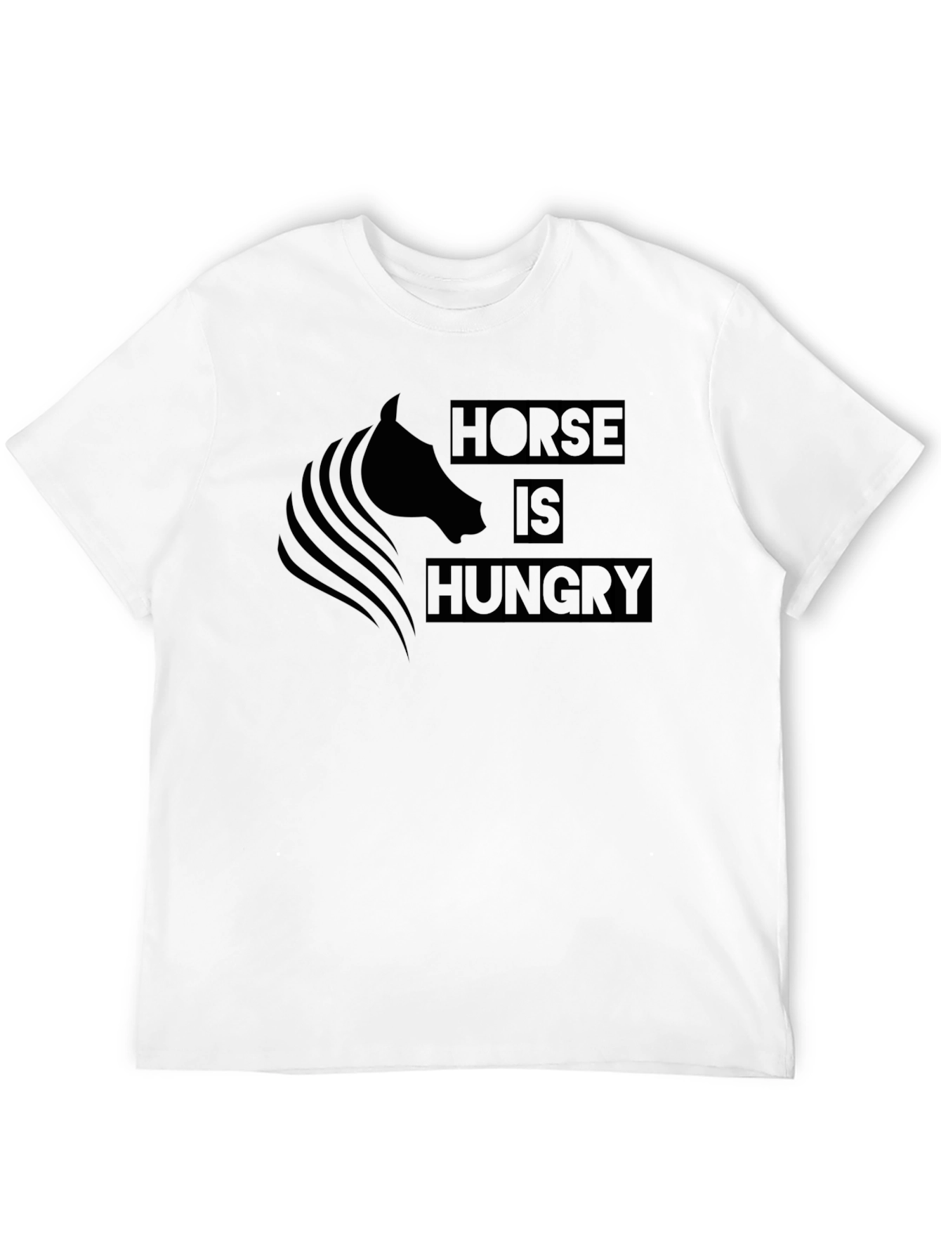 Horse is Hungry Graphic T-Shirt