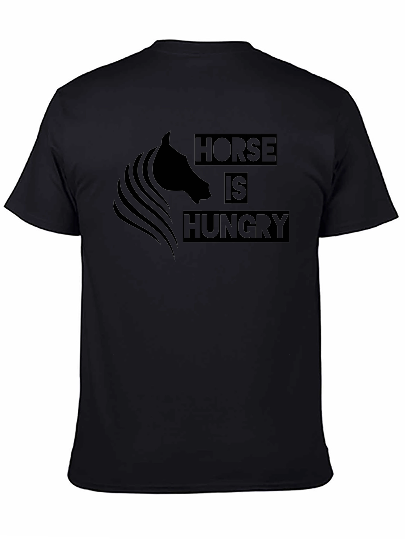 Horse is Hungry Graphic T-Shirt
