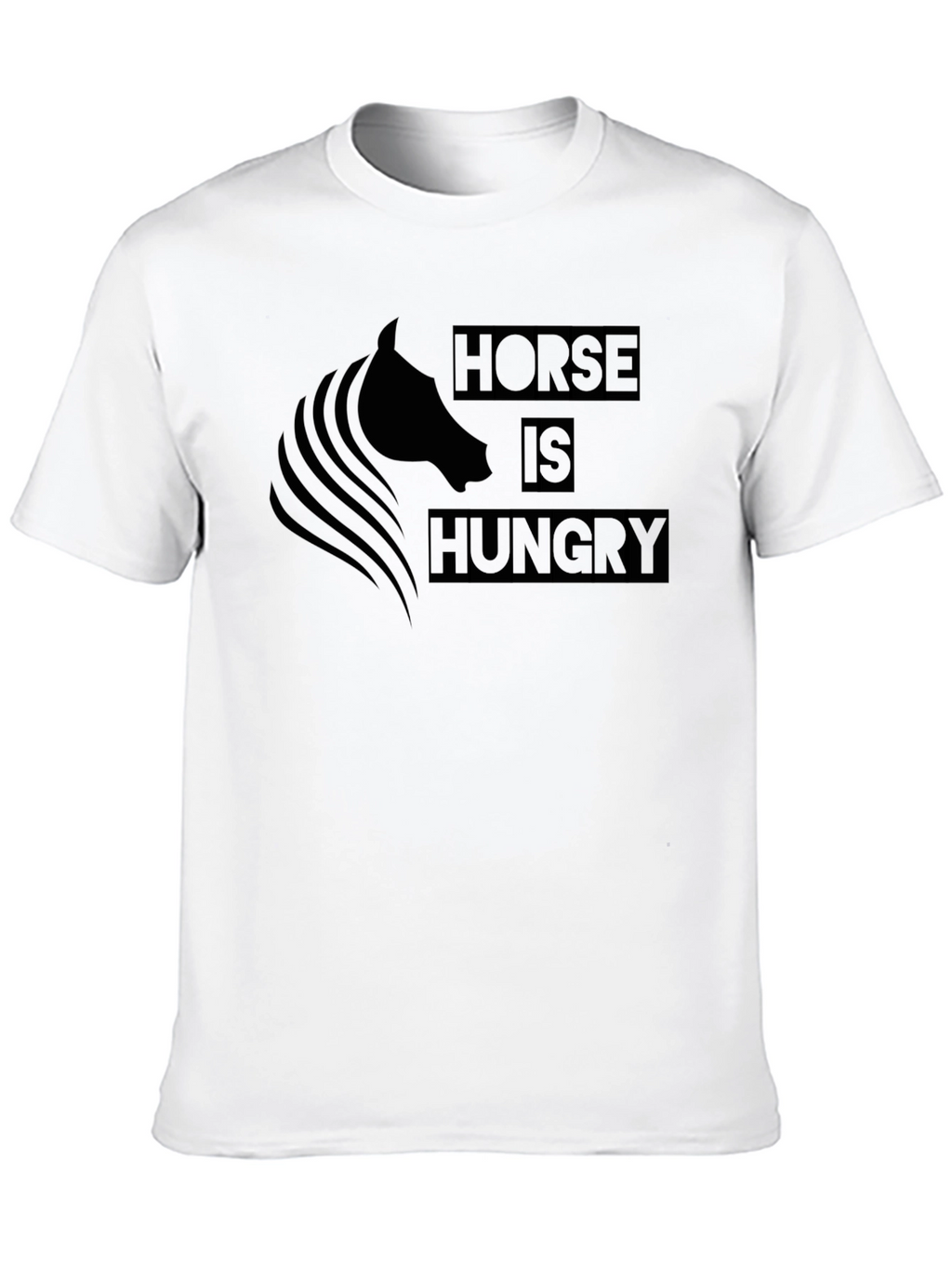 Horse is Hungry Graphic T-Shirt