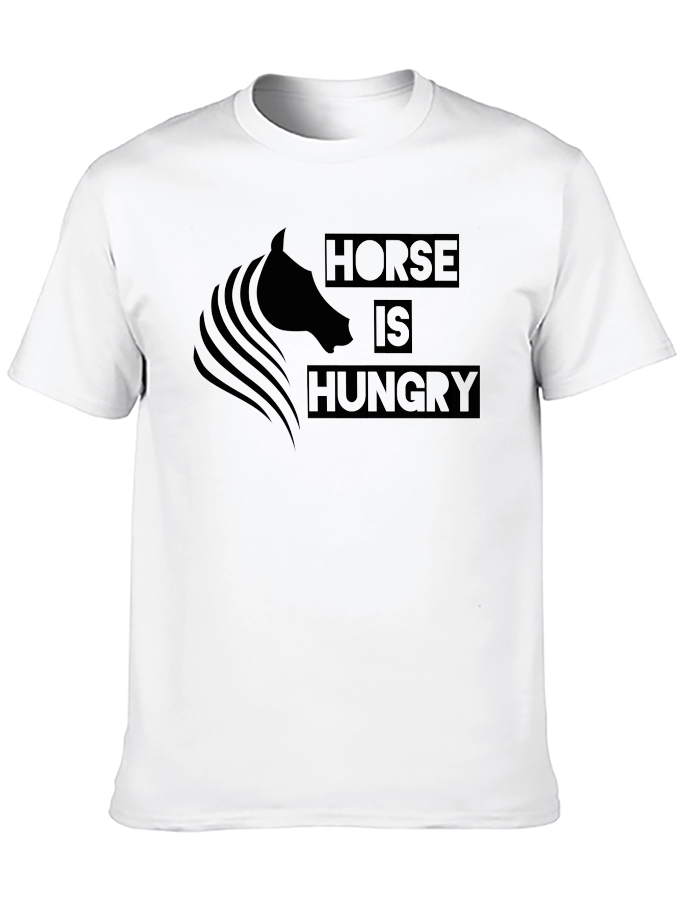 Horse is Hungry Graphic T-Shirt