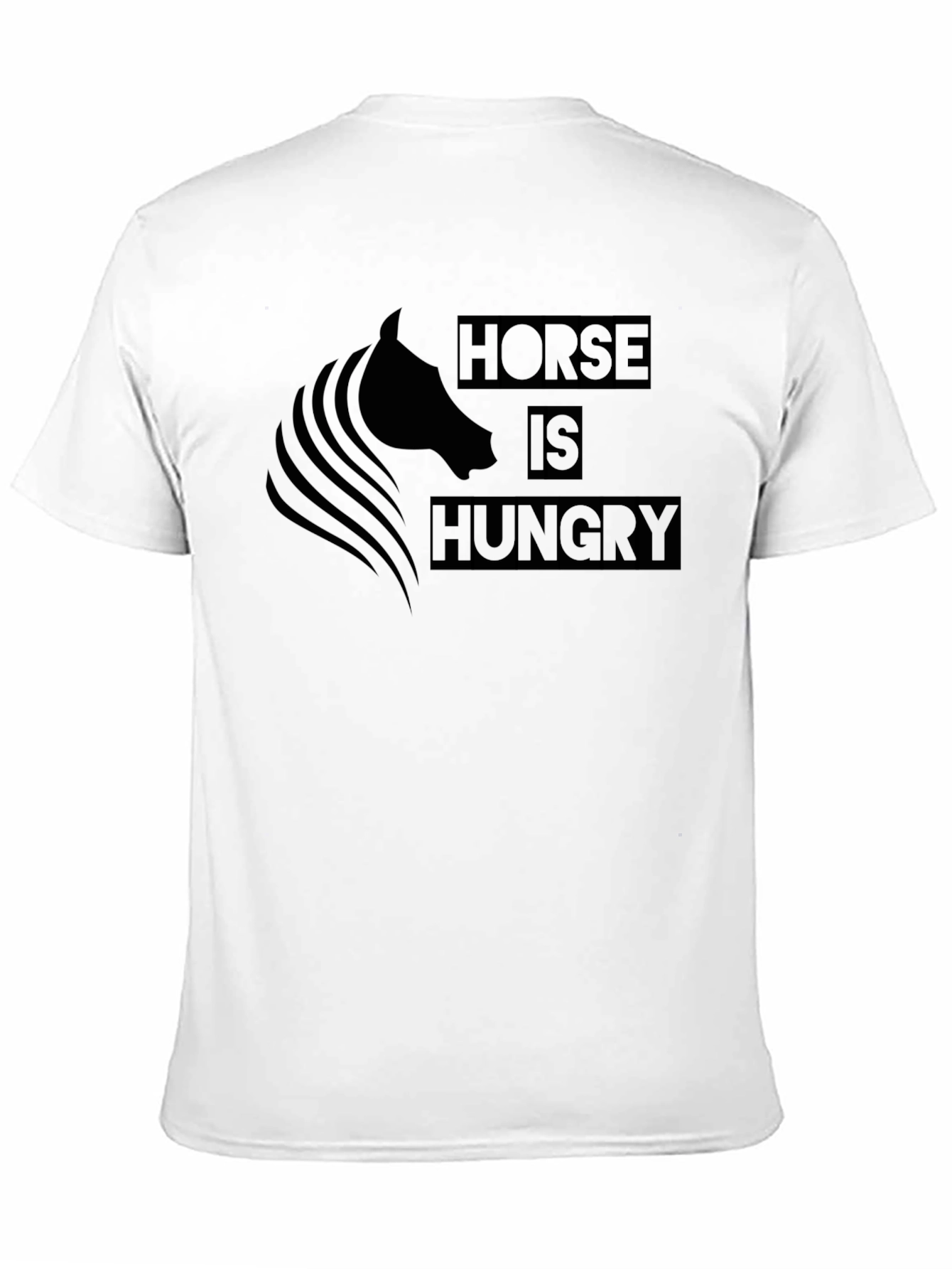 Horse is Hungry Graphic T-Shirt